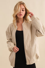Kendall Oversized Bomber Jacket