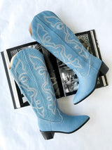 Malena Denim Western Boot