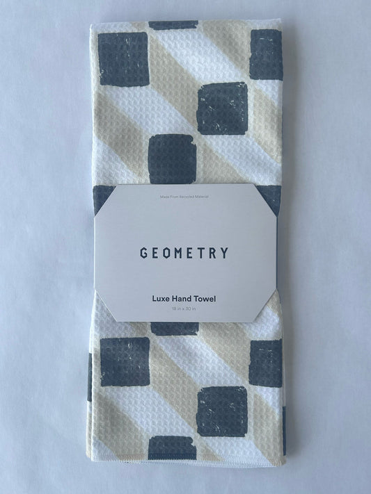Geometry Luxe Hand Towel - Terresa