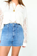 Follow Along Crochet Sleeve Button Up