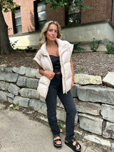 Ready For More Oversized Puffer Vest