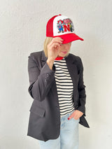 Almost There Striped Knit Top