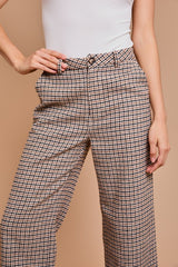 Ariana Plaid Trousers