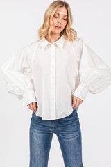 Elevated Classic Button Up Top