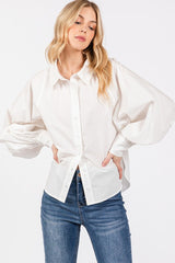 Elevated Classic Button Up Top