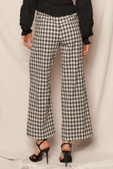 Turned Upside Down Plaid Pants