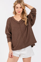 The Way I Feel V-Neck Top