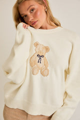 Teddy Bear Knit Sweater