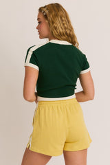 Easy Going Stripe Sweater Top