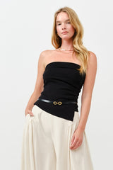 Ruched & Ready Strapless Top