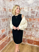 Krissa Mock Neck Sweater Dress