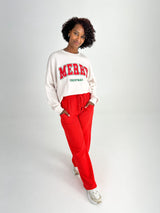 Merry Christmas Graphic Sweatshirt