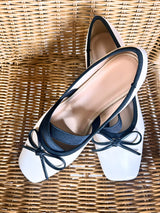 Misha Ivory and Black Ballet Flat
