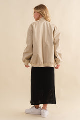 Kendall Oversized Bomber Jacket