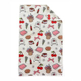 Vintage Summer Picnic Waffle Towel