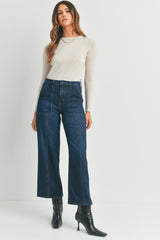 Manhattan Seamed Utility Straight Jean