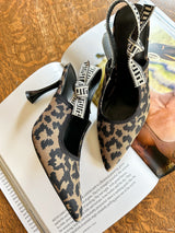 Kelly Leopard Heel