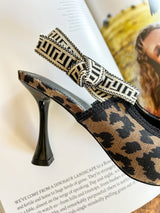 Kelly Leopard Heel