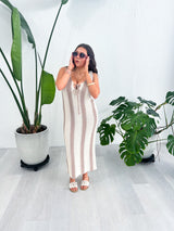 Bermuda Bound Striped Knit Dress