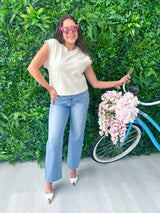 Karissa 90's Stretch Straight Jean