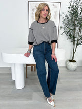 Time It Right Relaxed Crop Sweatshirt