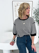 Time It Right Relaxed Crop Sweatshirt