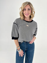 Time It Right Relaxed Crop Sweatshirt