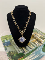 Classic Medallion Chain Necklace