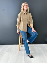 Out In The Wild Leopard Shacket