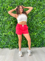 What Matters Most High Waist Boxer Shorts