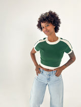 Easy Going Stripe Sweater Top