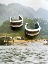 Just A Girl Thick Hoop Earring