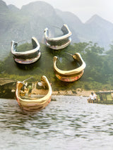 Just A Girl Thick Hoop Earring