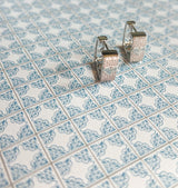 Starry Nights Square Hoop Earring