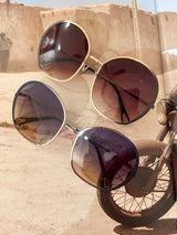 Reba Round Sunglasses