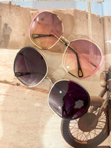 Reba Round Sunglasses