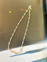 Quinn Gold and Pearl Necklace