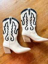 Ida Mid Calf Western Boot