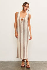 Bermuda Bound Striped Knit Dress