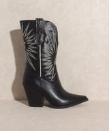 Emersyn Starburst Embroidered Boots