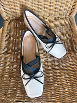 Misha Ivory and Black Ballet Flat