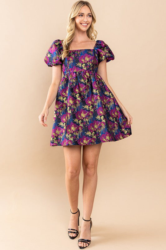 fairytale mini dress Living A Fairytale Floral Mini Dress – beyourself boutique