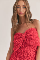 Roses Are Red Bow Dress