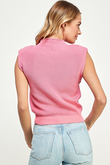 Bentley Power Shoulder Sweater