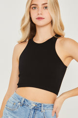 Peyton Ribbed Crop Tank