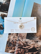 Zodiac Baguette Stone Necklace