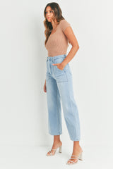 Thomas HR Cargo Wide Leg Jean