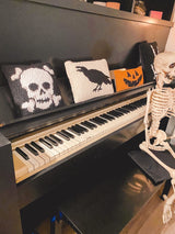 Skull W/Crossbones Hook Pilow