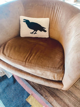 Halloween Raven Hook Pillow