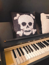 Skull W/Crossbones Hook Pilow